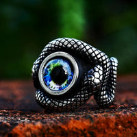 Serpent Snake Gem Ring — dettaglio della stampa