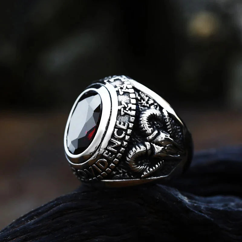 Serpent Snake Gem Ring — dettaglio del tessuto
