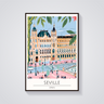 Seville Architecture Poster