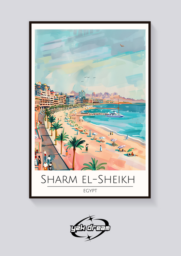 Sharm El-Sheikh Beach Poster