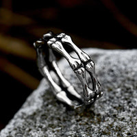 Skeleton Bone Ring — dettaglio