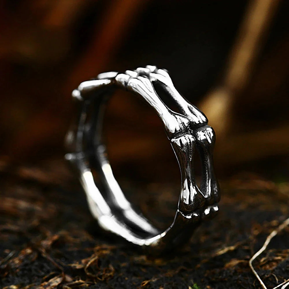 Skeleton Bone Ring — dettaglio della stampa