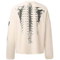 Skeleton X Ray Graphic Long Sleeve Top — dettaglio della stampa