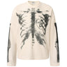 Skeleton X-Ray Graphic Long Sleeve Top