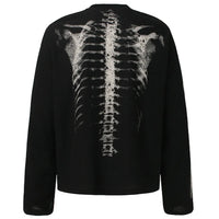 Skeleton X Ray Graphic Long Sleeve Top — dettaglio