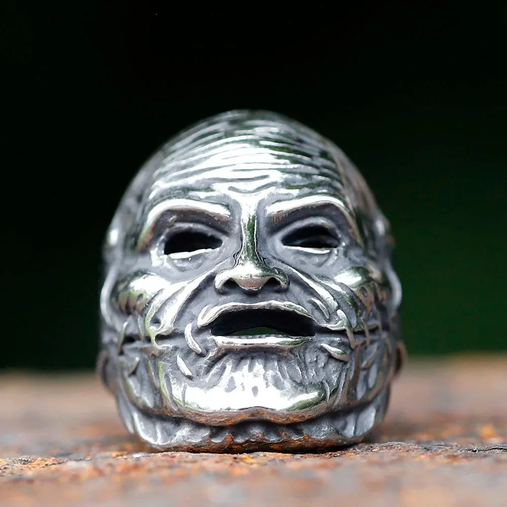 Slipknot Mask Ring — vista completa