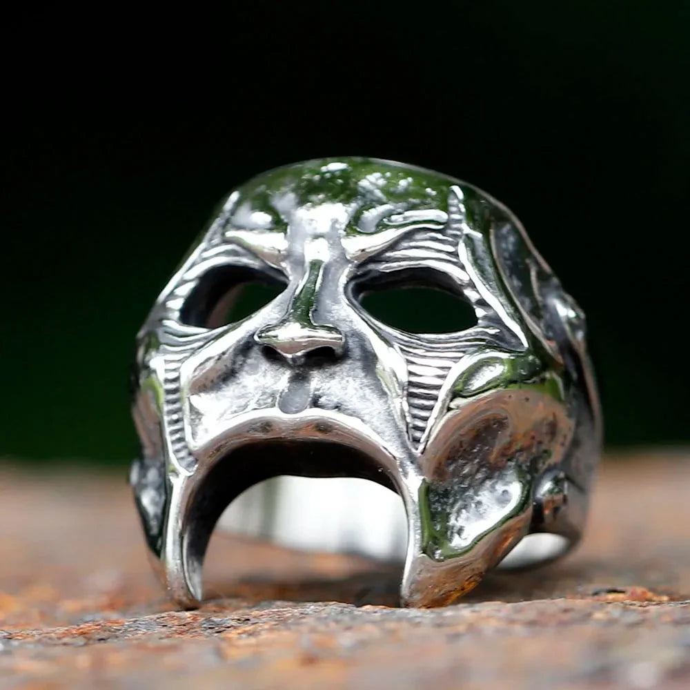 Slipknot Mask Ring — dettaglio