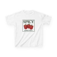 Sometimes Spicy Graphic Baby Tee — dettaglio