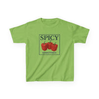 Sometimes Spicy Graphic Baby Tee — vista laterale