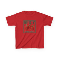 Sometimes Spicy Graphic Baby Tee — vista frontale