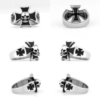 Steel Soldier Cross Ring — in alternativa