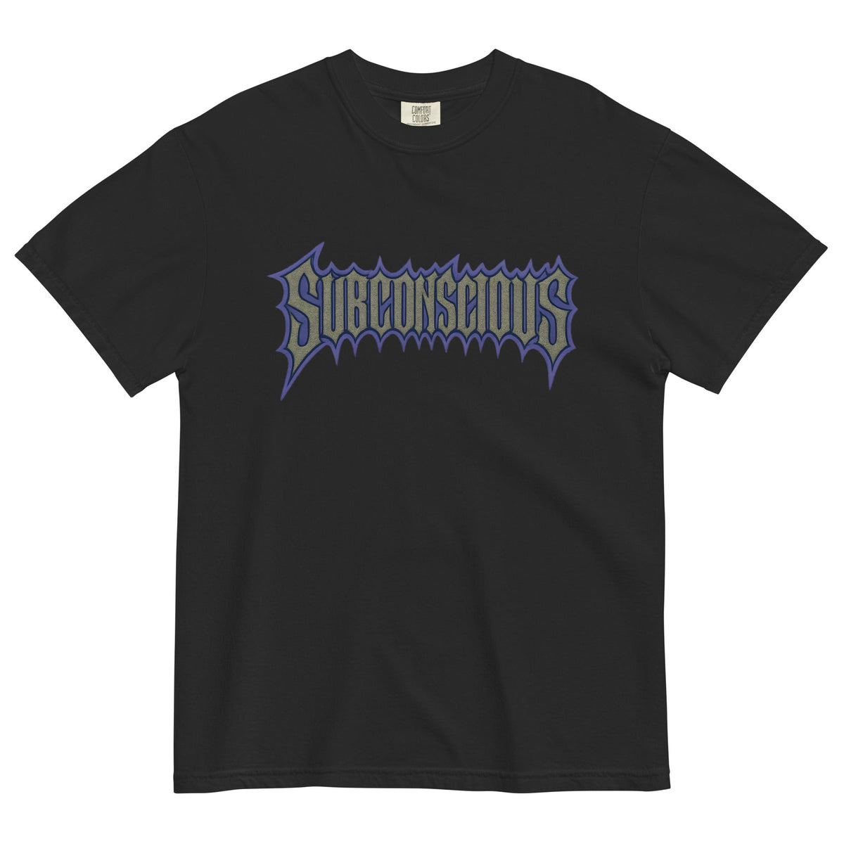 Subconscious Graphic Heavyweight T Shirt — vista frontale