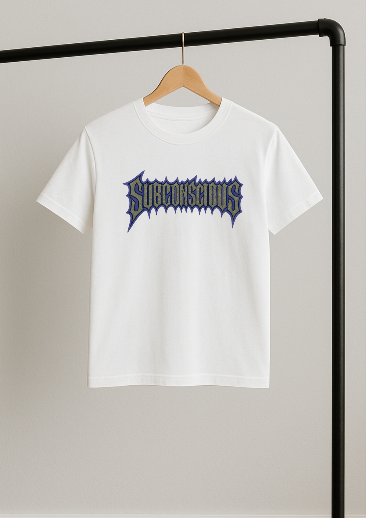 Subconscious Graphic Heavyweight T Shirt — vista laterale