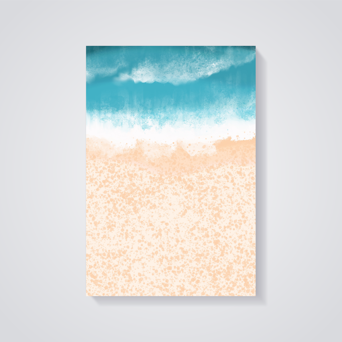 Sunshine Coastline Poster — vista posteriore