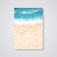 Sunshine Coastline Poster — vista posteriore