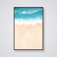 Sunshine Coastline Poster — vista frontale