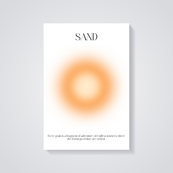 Sunshine Sand Aesthetic Poster