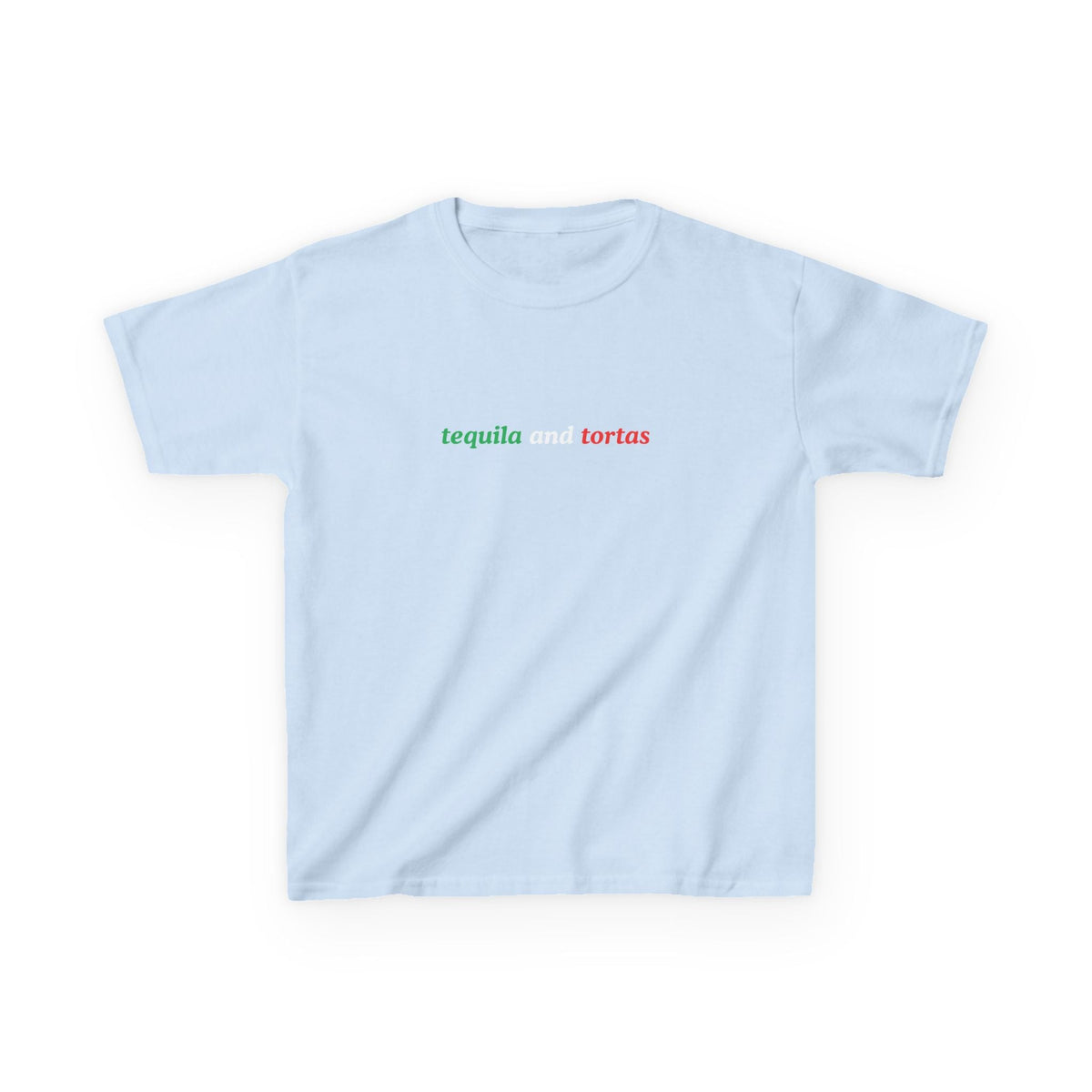 Tequila and Tortas Baby Tee — vista posteriore