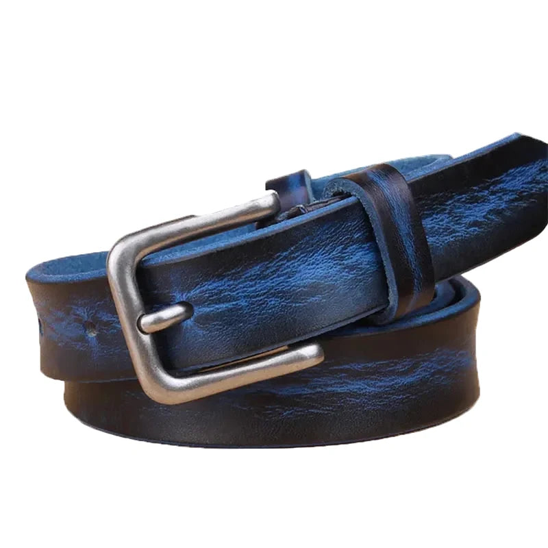 Thin Y2K Leather Belt — in alternativa