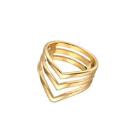 Three V Shape Ring — dettaglio della stampa