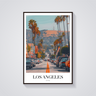 Vintage Los Angeles Street Poster