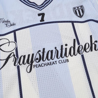 Vintage Mesh Striped Soccer Long Sleeve Jersey — in alternativa