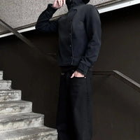 Vintage Y2K Black Fencing Jacket — dettaglio