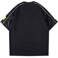 Vintage Y2K Embroidered "Suprehas" Football Jersey — dettaglio della stampa