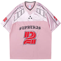 Vintage Y2K Embroidered "Suprehas" Football Jersey — in alternativa