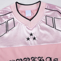 Vintage Y2K Embroidered "Suprehas" Football Jersey — vista laterale