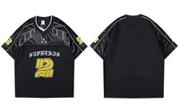 Vintage Y2K Embroidered "Suprehas" Football Jersey — vista frontale