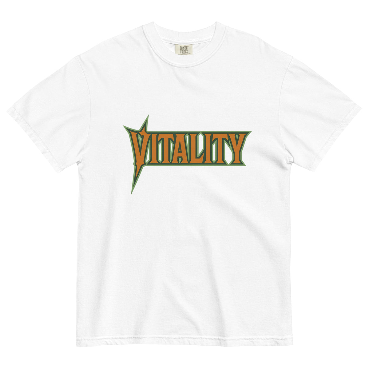 Vitality Graphic Heavyweight T Shirt — dettaglio della stampa