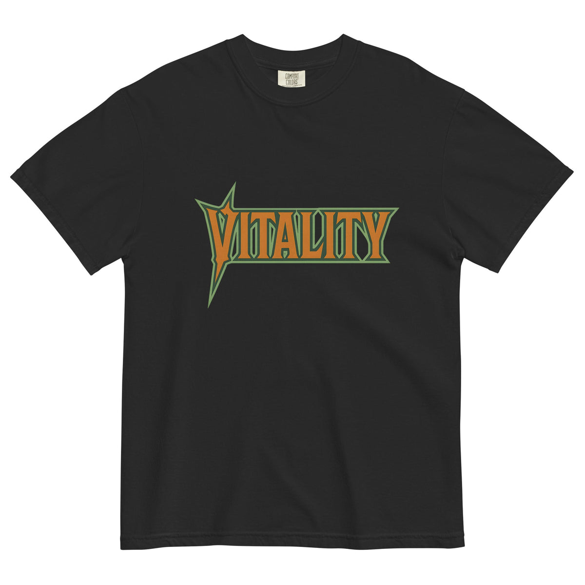 Vitality Graphic Heavyweight T Shirt — vista frontale
