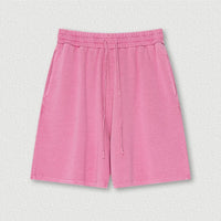 Washed Distressed Cotton Y2K Shorts — vista laterale