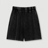 Washed Distressed Cotton Y2K Shorts
