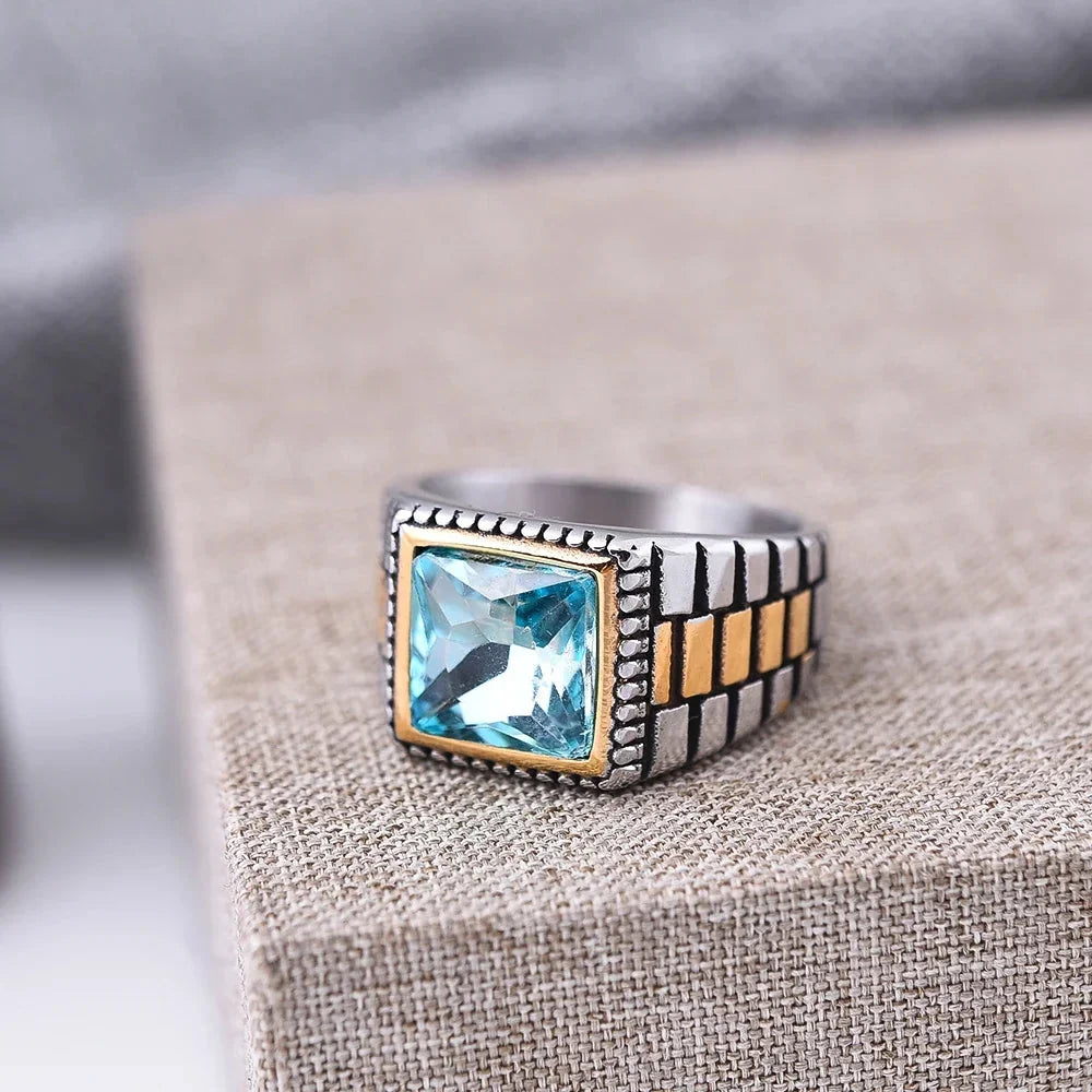 Watch Strap Stone Ring — dettaglio del tessuto