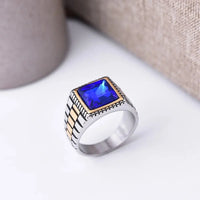 Watch Strap Stone Ring — vista posteriore