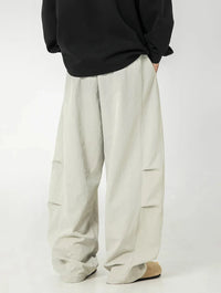 Wide Leg Curved Y2K Parachute Trousers — in alternativa