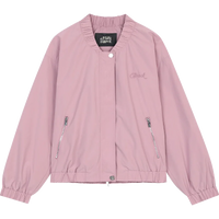 Windbreaker Y2K Minimalist Block Baseball Bomber Jacket — vista posteriore