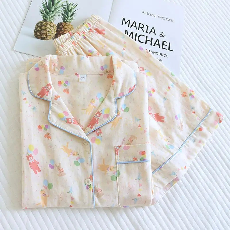 Women Y2K Cotton Pyjama Set — in alternativa