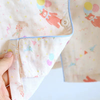Women Y2K Cotton Pyjama Set — vista laterale