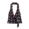 Womens Polka Dot Vest Y2K Halter Top