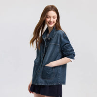 Womens Y2K Elegant Spring Denim Jacket — in alternativa