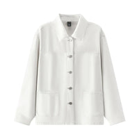 Womens Y2K Elegant Spring Denim Jacket — vista frontale