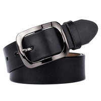 Womens Y2K Leather Belt — vista posteriore