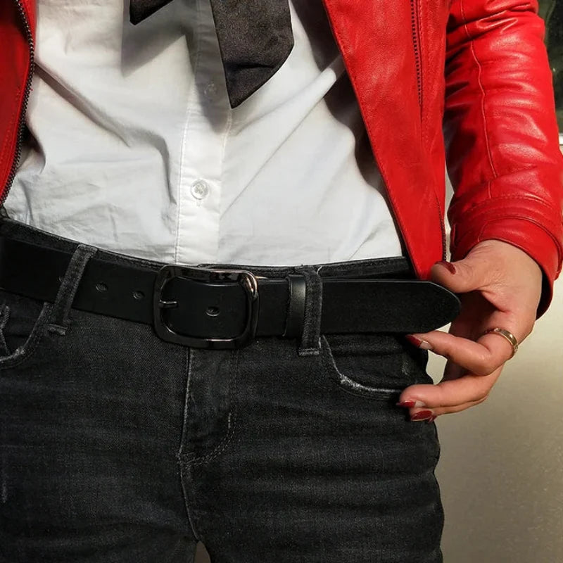 Womens Y2K Leather Belt — in alternativa
