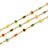 Y2K 1 Meter Geometric Necklace