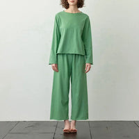 100% Cotton Korean Pyjama Set — vista frontale