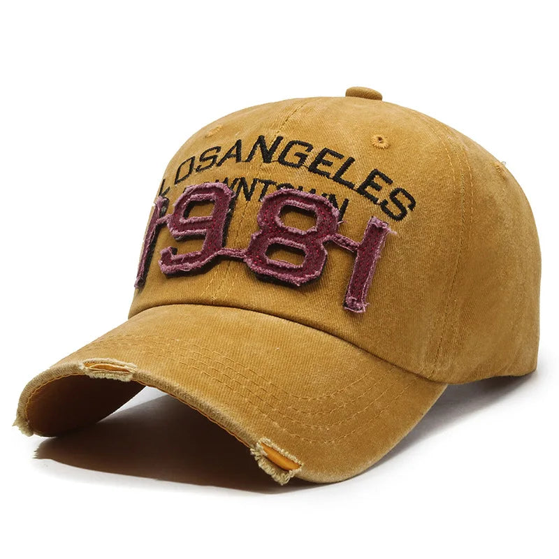 1981 LA Baseball Cap — vista laterale