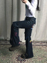 22 Tour Team Graphic Cargo Boot Cut Jeans — in alternativa